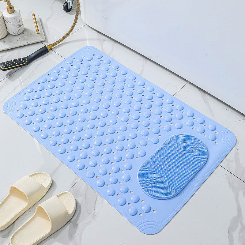 🔥Limited-time offer-Bathroom Non Slip Massage Mat with Suction Cups and Drain Holes