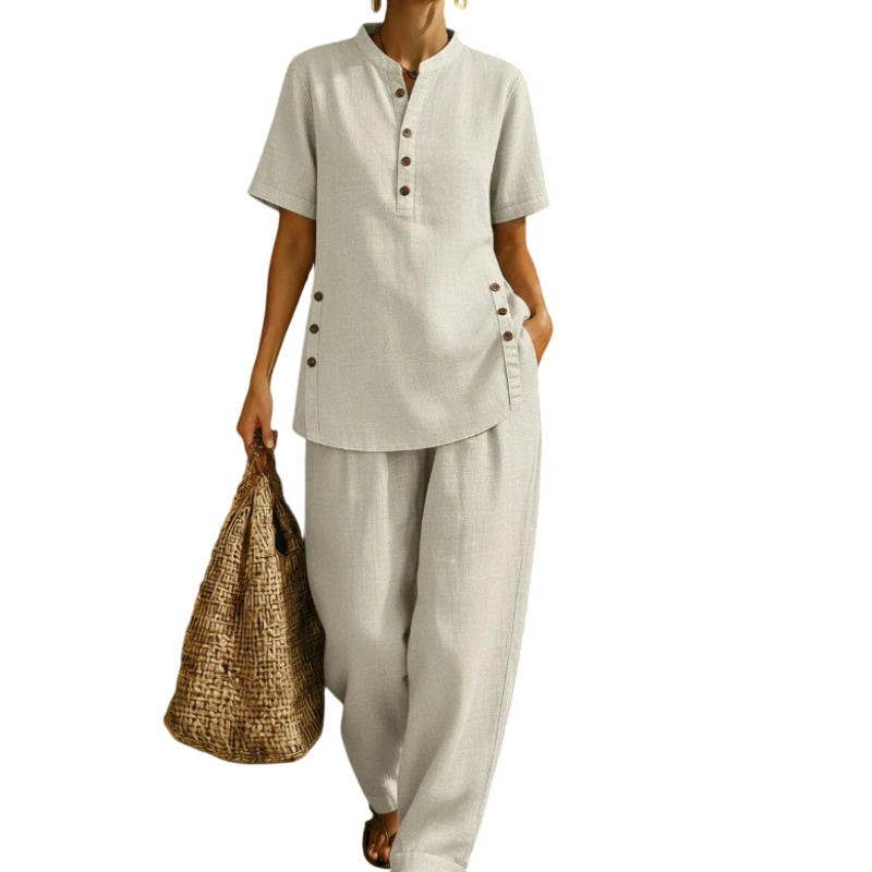 💥NEW HOT SALE☀️Women's Solid Lounge 2-Piece Set