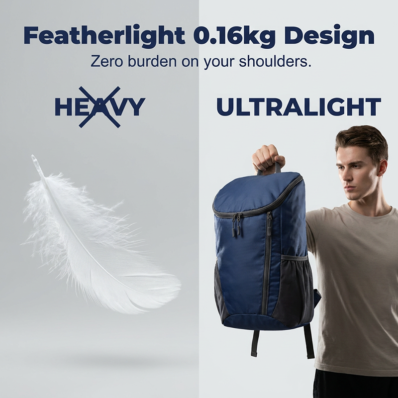Spacious & Ultralight Foldable Backpack