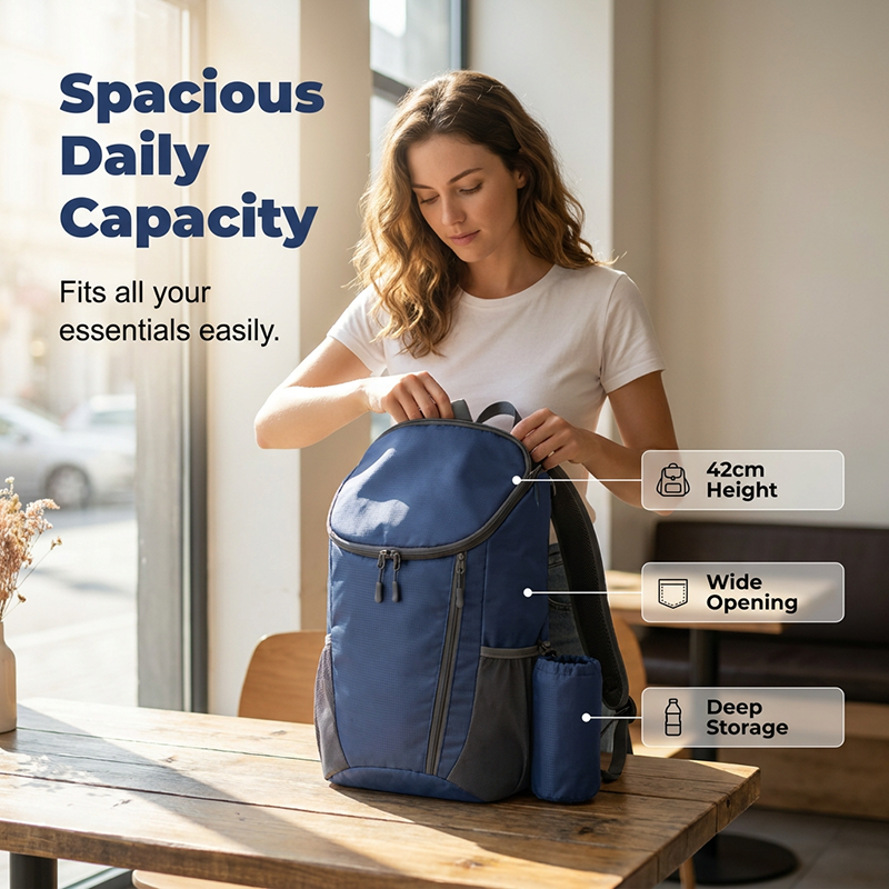Spacious & Ultralight Foldable Backpack