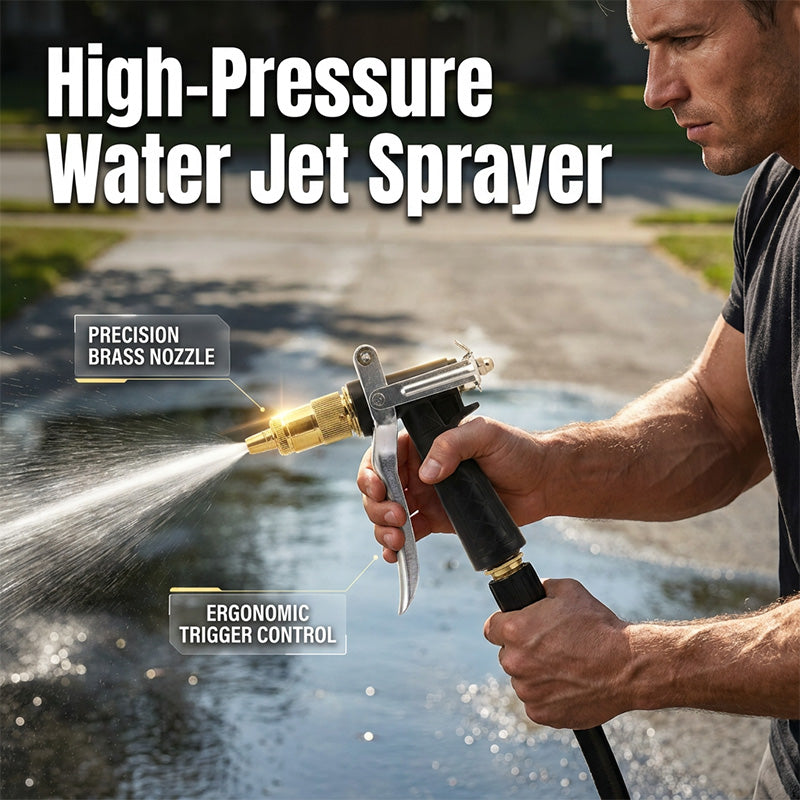 Heavy-Duty Water Jet Sprayer for Outdoor Cleaning