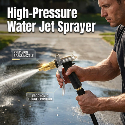 Heavy-Duty Water Jet Sprayer for Outdoor Cleaning