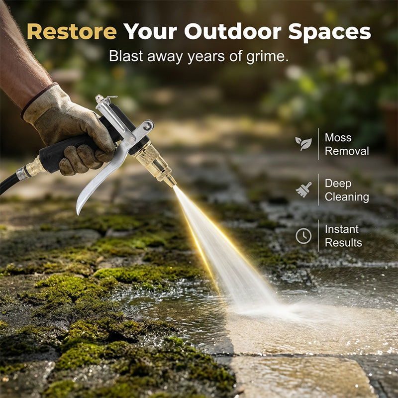 Heavy-Duty Water Jet Sprayer for Outdoor Cleaning