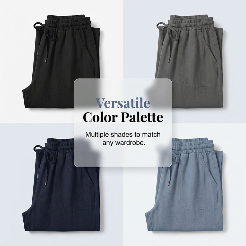 🥳SUMMER HOT SALE🥳💞50K+ SOLD!💥50% OFF! 🔥2026 New Collection Women's Solid-Color Loose-Fit Cropped Pants🔥