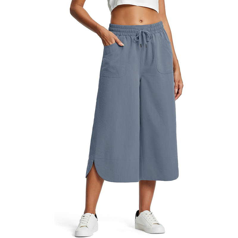 🥳SUMMER HOT SALE🥳💞50K+ SOLD!💥50% OFF! 🔥2026 New Collection Women's Solid-Color Loose-Fit Cropped Pants🔥