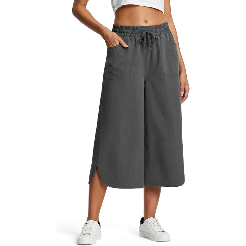 🥳SUMMER HOT SALE🥳💞50K+ SOLD!💥50% OFF! 🔥2026 New Collection Women's Solid-Color Loose-Fit Cropped Pants🔥