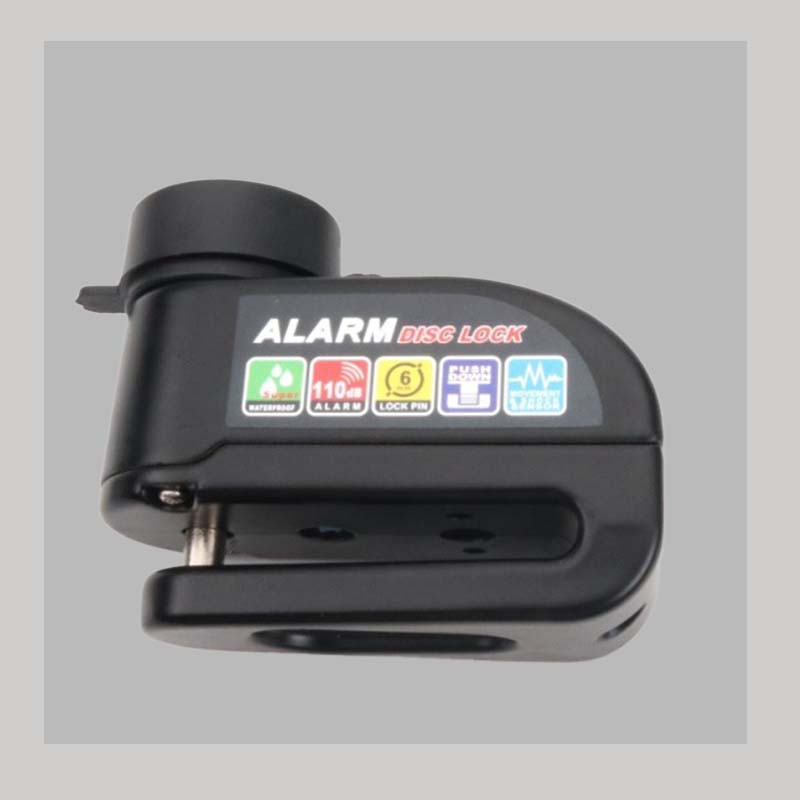 Heavy-Duty Waterproof Disc Brake Lock with Alarm System
