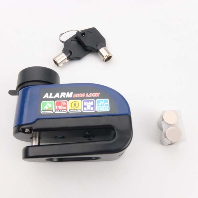 Heavy-Duty Waterproof Disc Brake Lock with Alarm System