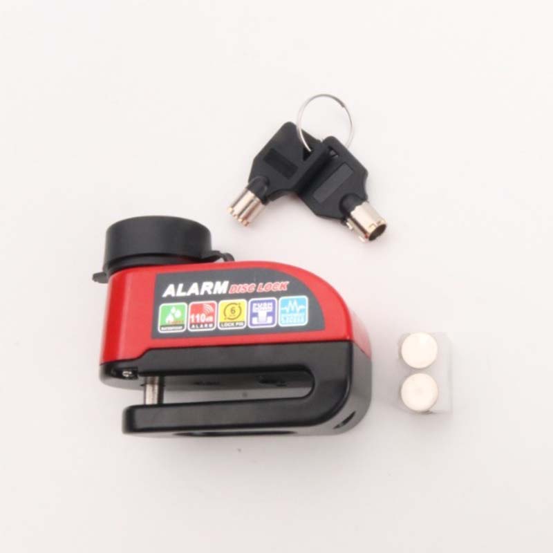 Heavy-Duty Waterproof Disc Brake Lock with Alarm System