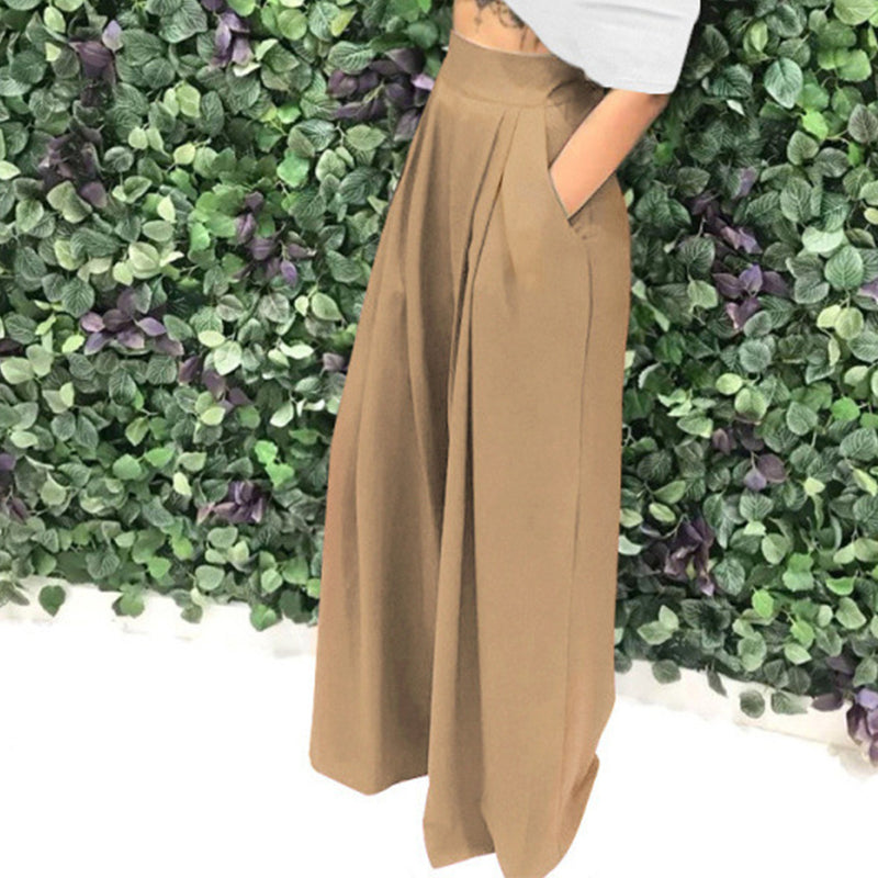 👖 LIMITED-TIME 50% OFF! ✨ Women's High-Waist Pants – Wide-Leg, Elegant, Versatile ✨