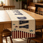 Vintage Independence Day Table Runner