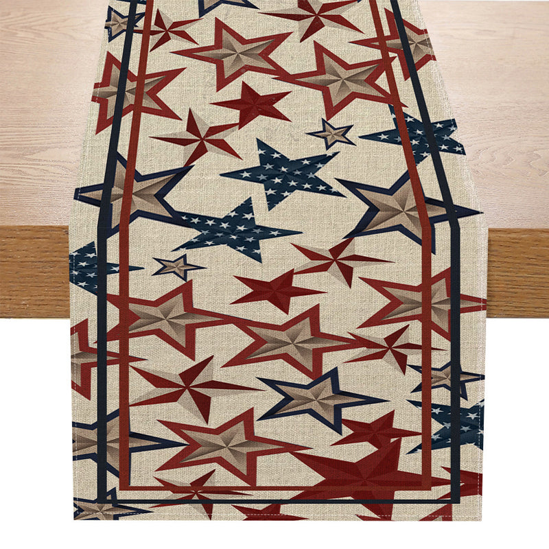 Vintage Independence Day Table Runner