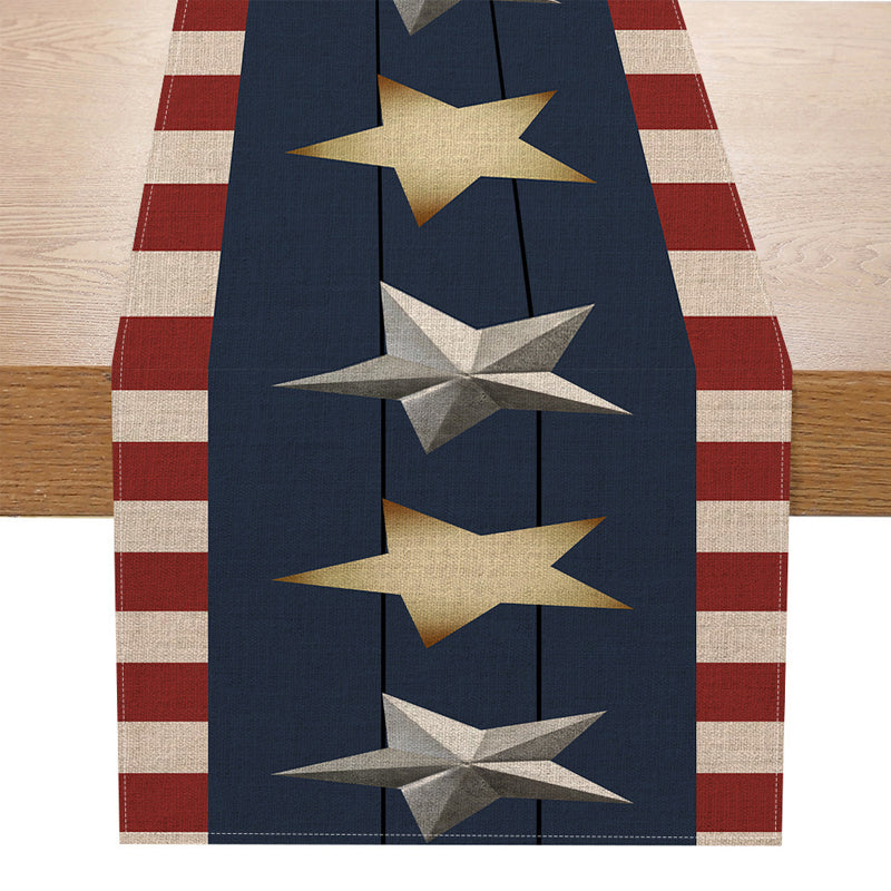 Vintage Independence Day Table Runner