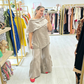🎊Hot Summer Sale🎊🌟50K+ Sold!🧡50% OFF! Women's Casual Two-Piece Loose Fit Set – Soft comfy, relaxed fit, easy everyday wear🌷