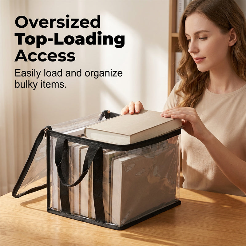 ⏰🔥LIMITED TIME 50% OFF! 🏠 Transparent Large-Capacity Dustproof & Moisture-Proof Storage Bag – Perfect for Clothes, Toys, Books & More ✨