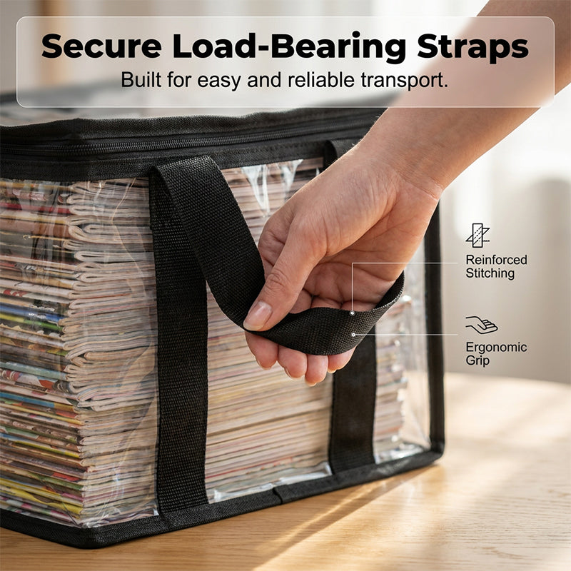 ⏰🔥LIMITED TIME 50% OFF! 🏠 Transparent Large-Capacity Dustproof & Moisture-Proof Storage Bag – Perfect for Clothes, Toys, Books & More ✨