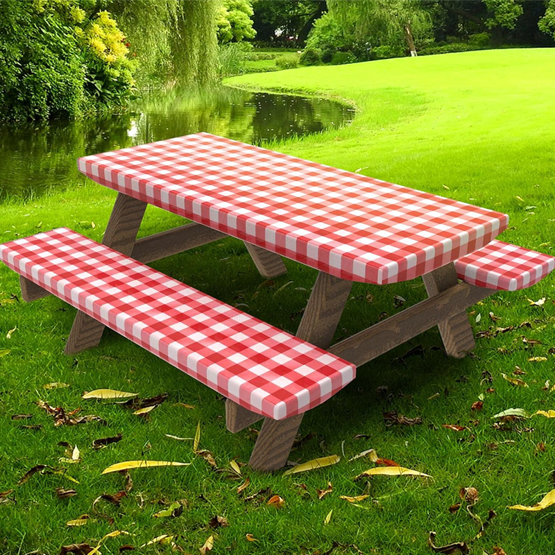 6FT Waterproof Picnic Table Cover - 3PCS/Set