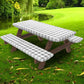 6FT Waterproof Picnic Table Cover - 3PCS/Set
