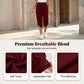 Women's Casual Elastic Waist Capri Pants