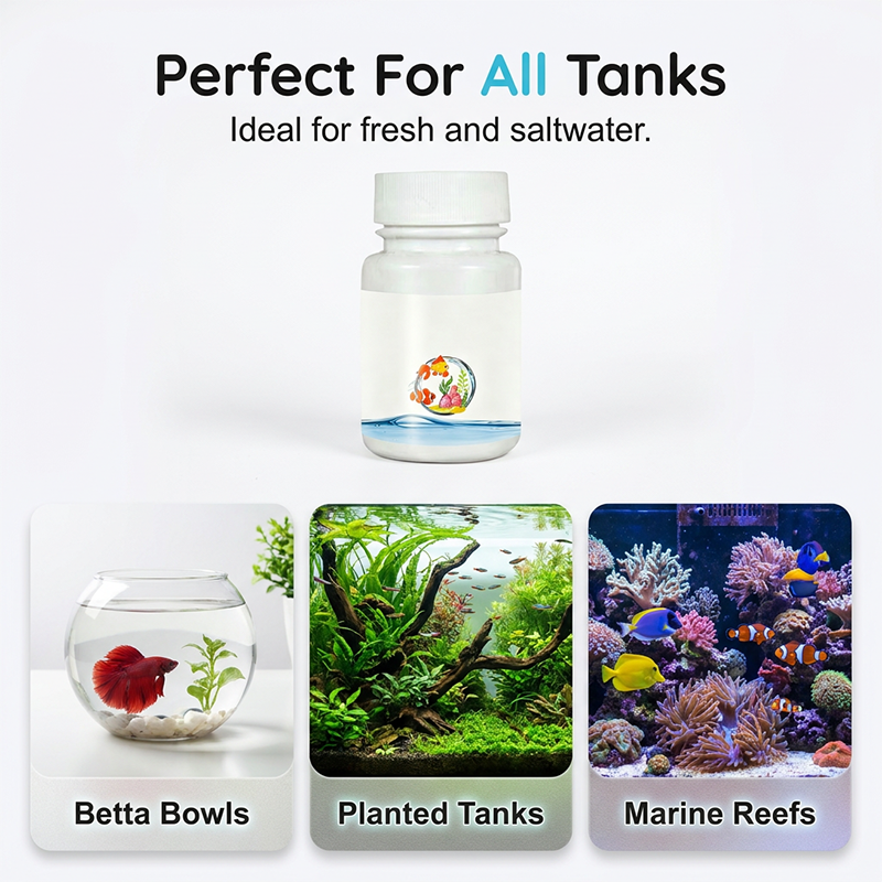 Instant Water Dechlorinator for Fish Tanks