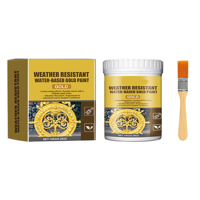 🏆 Last Day Special Price £9.99 ! 🔥 Buy more save more 🎁 Weather-resistant, water-based gold paint