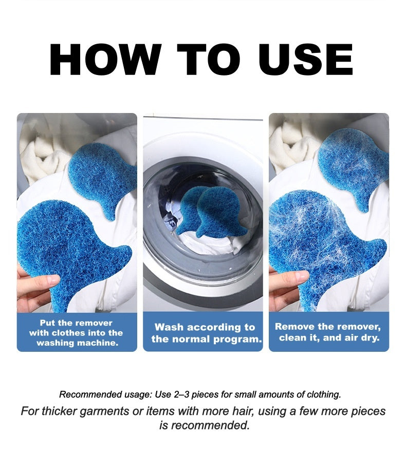 🏆 50% OFF NOW! 🔥 Reusable Pet Hair Remover For Laundry – Lint-free, eco-friendly & works in washer/dryer – removes fur from clothes, bedding & upholstery 🐾