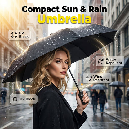 🌦️🌦️Manual Open 8-Rib Sun & Rain Umbrella