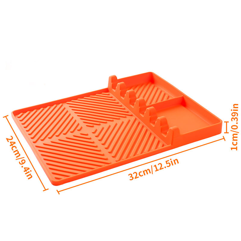 Silicone Grill Mat for Side Shelf
