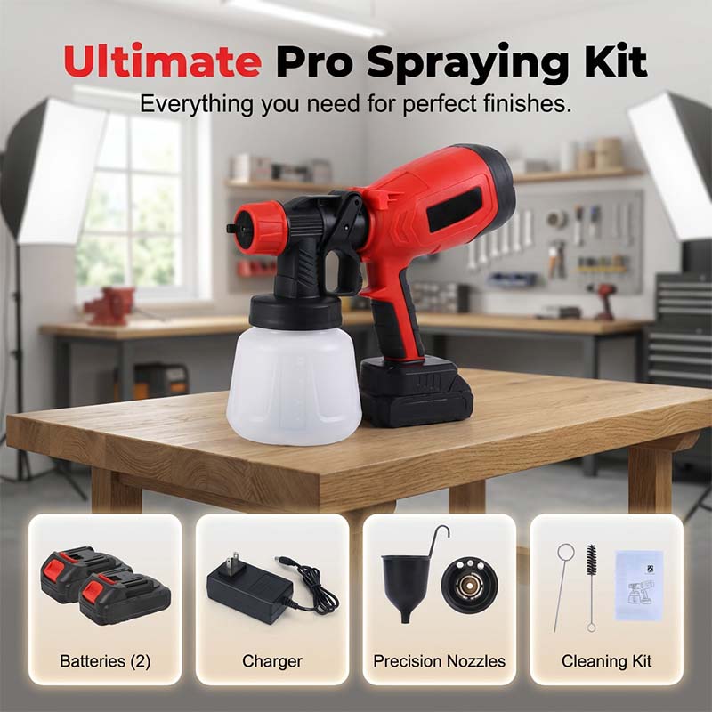 Multi-Purpose Cordless Electric Paint Sprayer