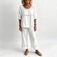 🔥New Arrivals: 70% Off!!🔥Women's Casual 2-Piece Set with Eyelet Details