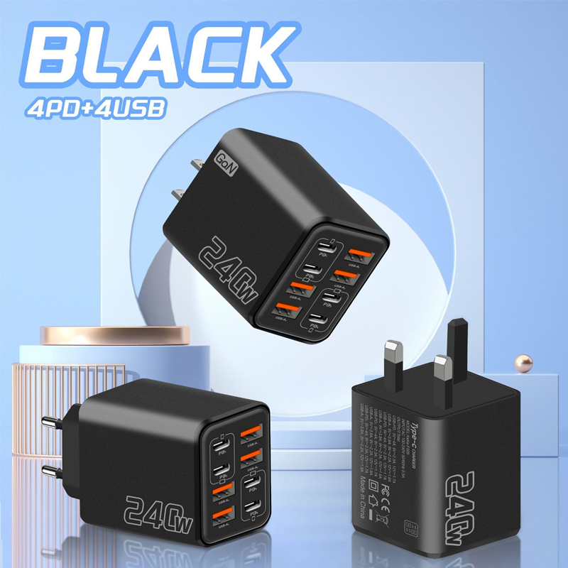 💥Limited-time offer-Universal GaN 8-Port Fast Wall Charger