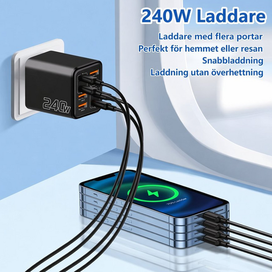 💥Limited-time offer-Universal GaN 8-Port Fast Wall Charger