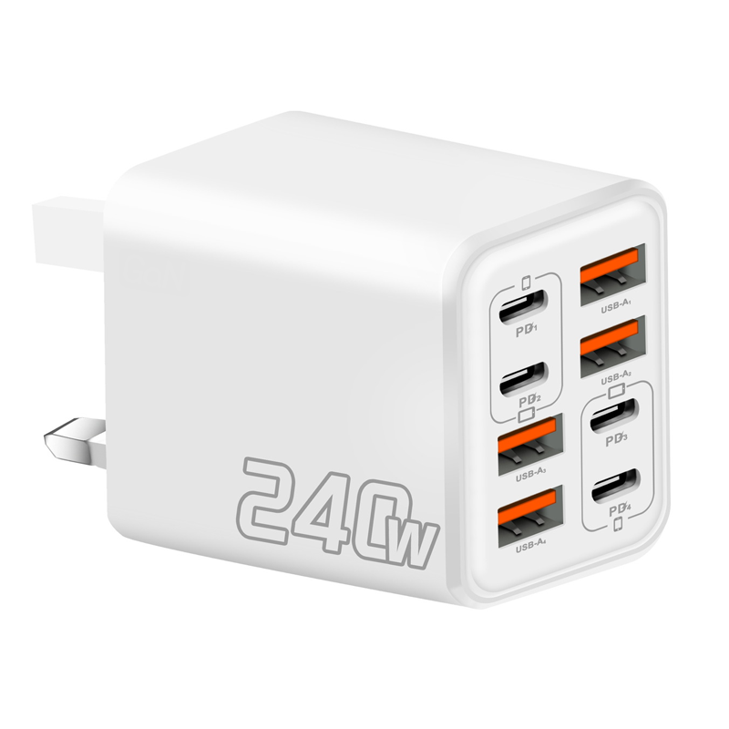 💥Limited-time offer-Universal GaN 8-Port Fast Wall Charger