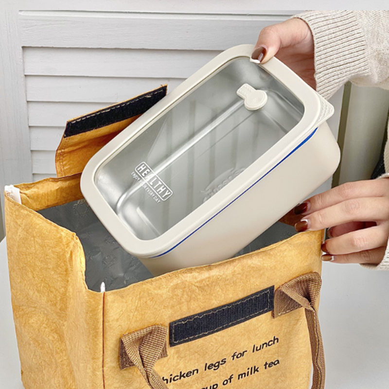 Reusable Thermal Lunch Tote with Handles