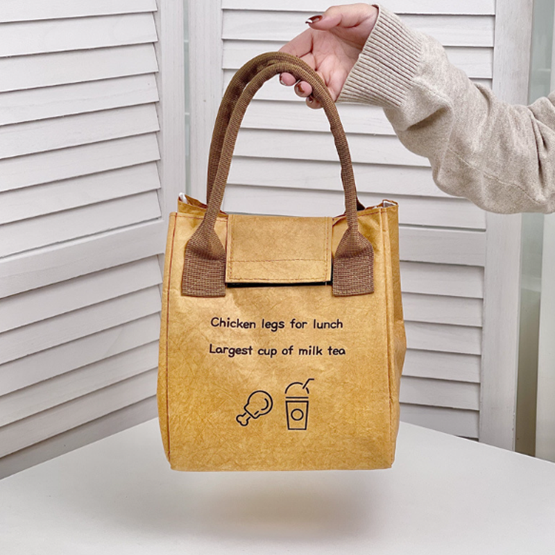 Reusable Thermal Lunch Tote with Handles