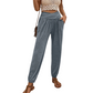 Women's High-Waist Casual Jogger Pants with Pockets
