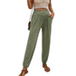 Women's High-Waist Casual Jogger Pants with Pockets