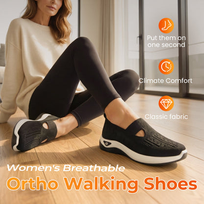 🔥Women's shoes, comfortable, breathable, non-slip orthopedic walking shoes for middle-aged and elderly people