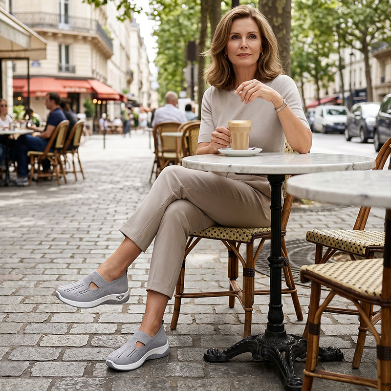 🔥Women's shoes, comfortable, breathable, non-slip orthopedic walking shoes for middle-aged and elderly people