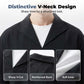 Solid Color Relaxed Fit Layered Look T-Shirt