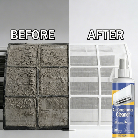 🔥50% OFF! 💰Rinse-Free Air Conditioner Cleaner Spray❄️🧼Just Spray, Wait & Rinse — It’s That Easy 🙌