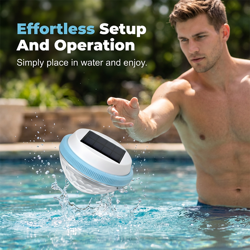 🏊‍♂️☀️ LED Solar Floating Pool Light – Color Changing, Auto On/Off, Waterproof. Perfect for Pool, Pond or Spa – Creates Magical Night Atmosphere! 💡🌙✨