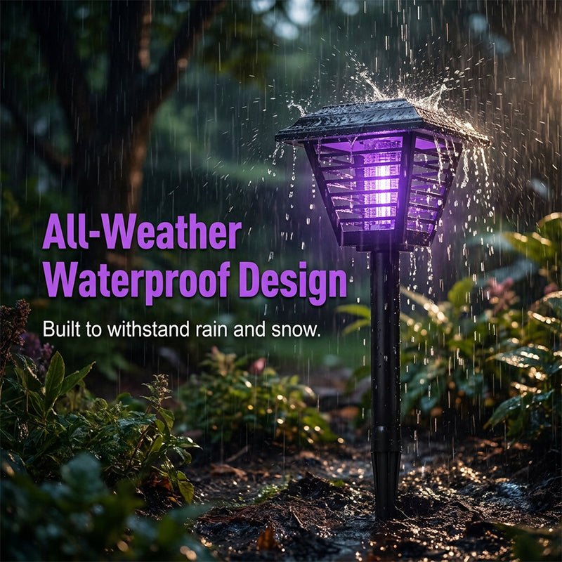 ⏳🔥LIMITED-TIME 50% OFF! 🦟 Solar-Powered Mosquito Zapper & Garden Light – Bug-Free Summer Nights ✨