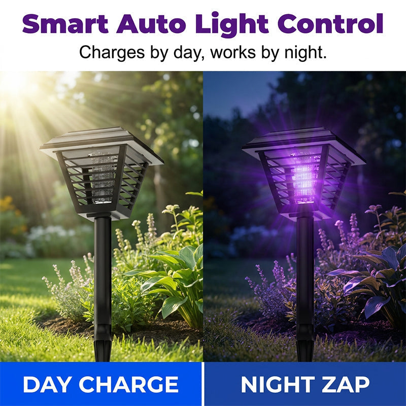 ⏳🔥LIMITED-TIME 50% OFF! 🦟 Solar-Powered Mosquito Zapper & Garden Light – Bug-Free Summer Nights ✨