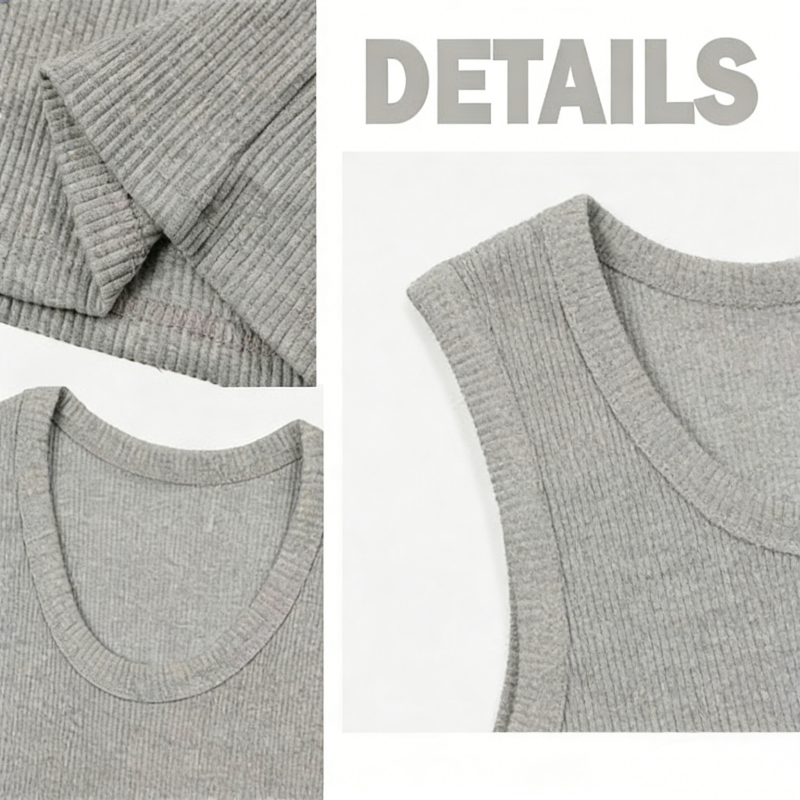 Men's Ribbed Muscle Tank Top