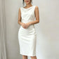 📢📢40% OFF !! ⏰ Women’s Sleeveless Cowl Neck Midi Dress – Elegant, Chic & Effortless ✨