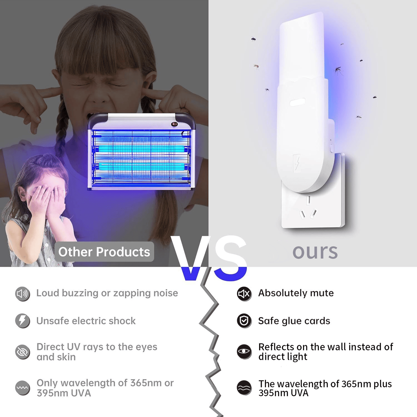 🎁LAST DAY SALE 49% OFF🔥Plug-in Fly Insect Trap