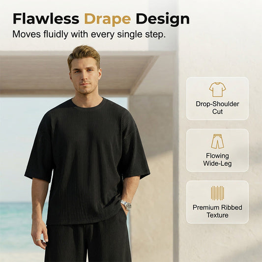 🔥Limited-time offer-Men's Modern Casual Pleated Tracksuit