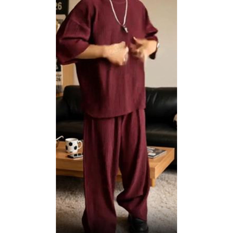 🔥Limited-time offer-Men's Modern Casual Pleated Tracksuit