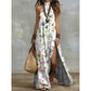 🔥New arrivals at 50% off-Women's Sleeveless Floral Print Flowy Maxi Dress